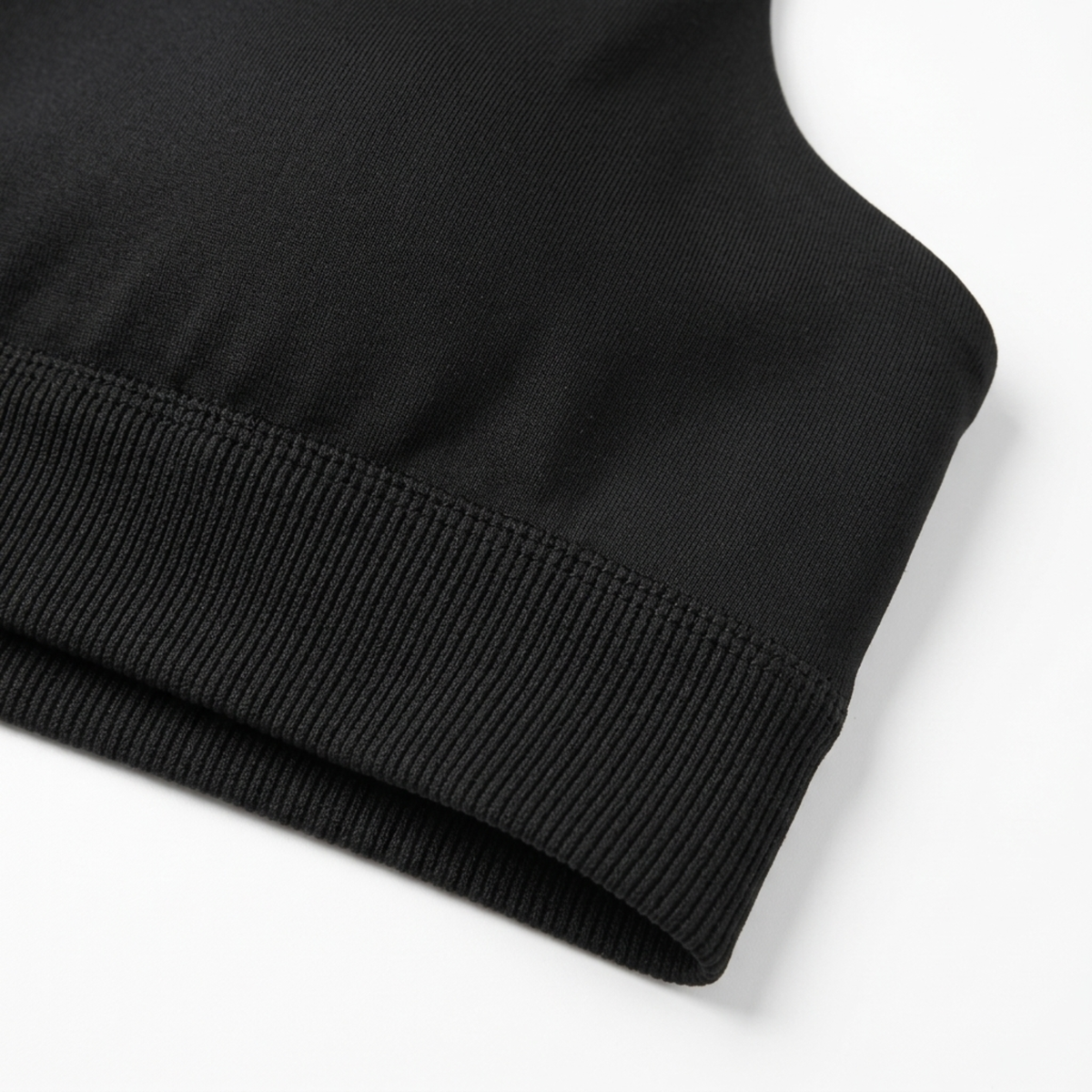 Short crop top for women with racerback — V-neck — summer — product view
