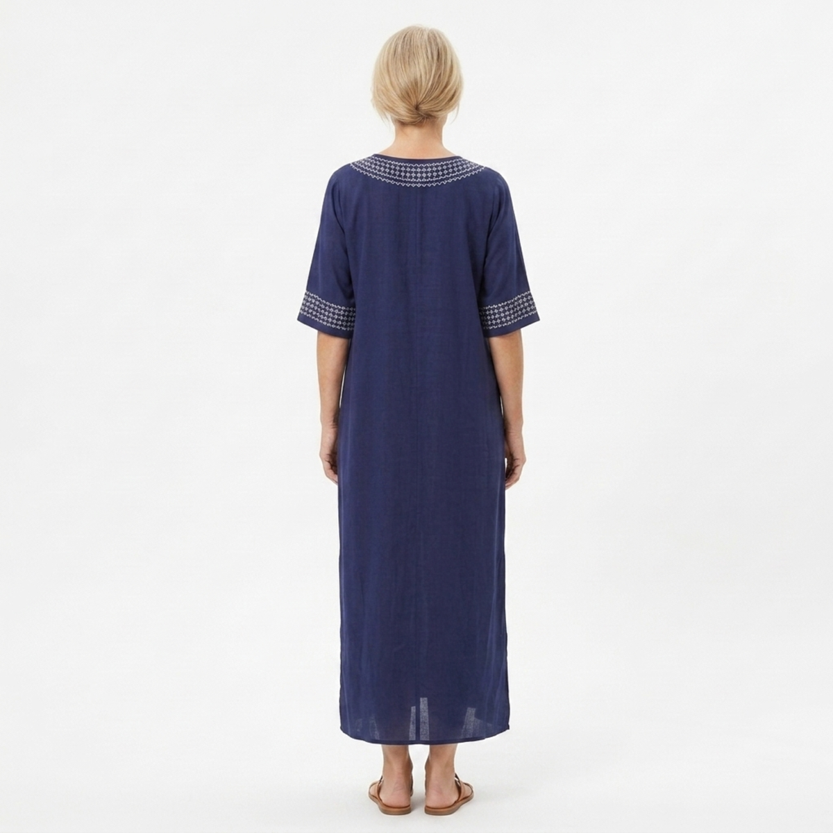 Long beach kimono robe — loose fit — summer vacation — product view