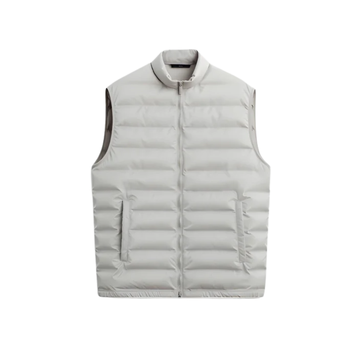 Men's sleeveless vest — slim fit — outdoor and leisure — Gray