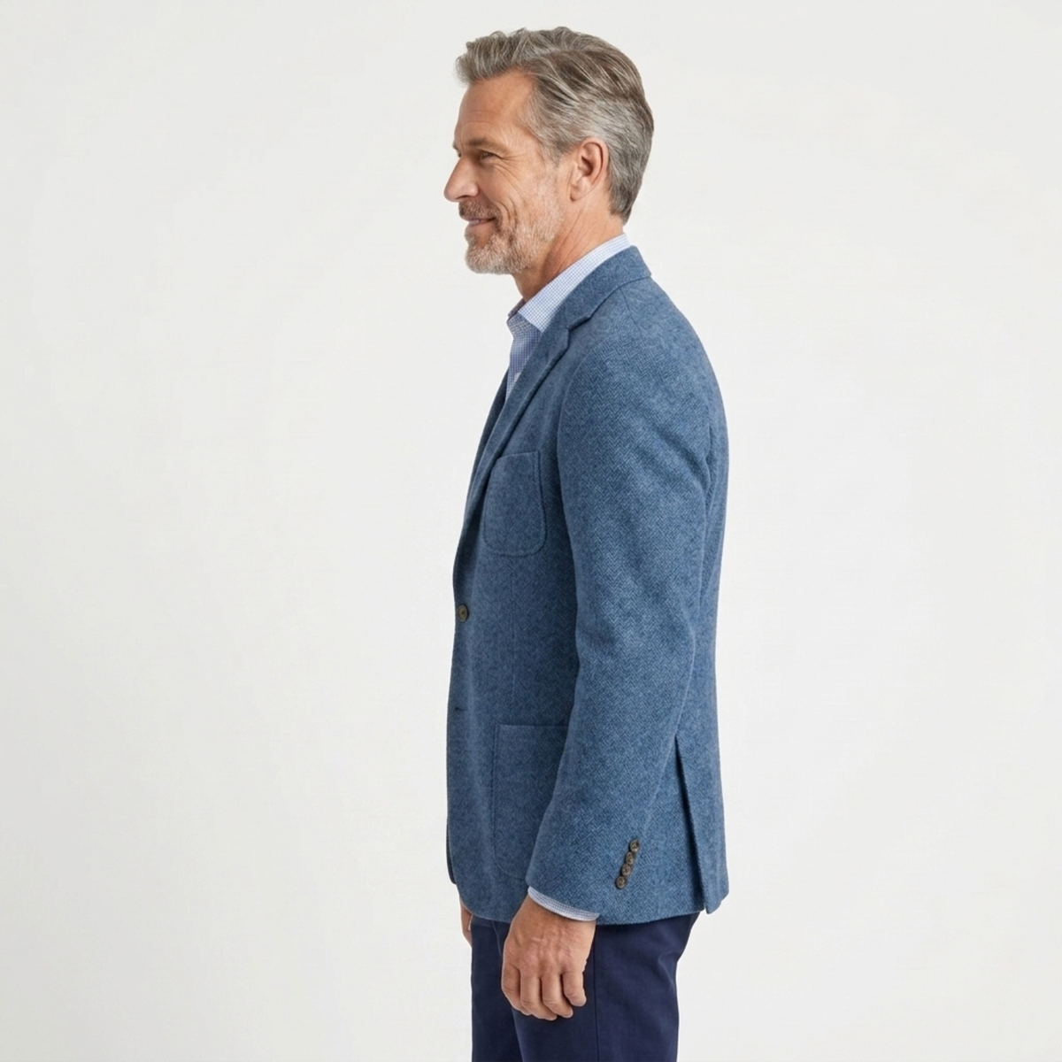Men's blazer jacket — relaxed fit — office and everyday wear — product view