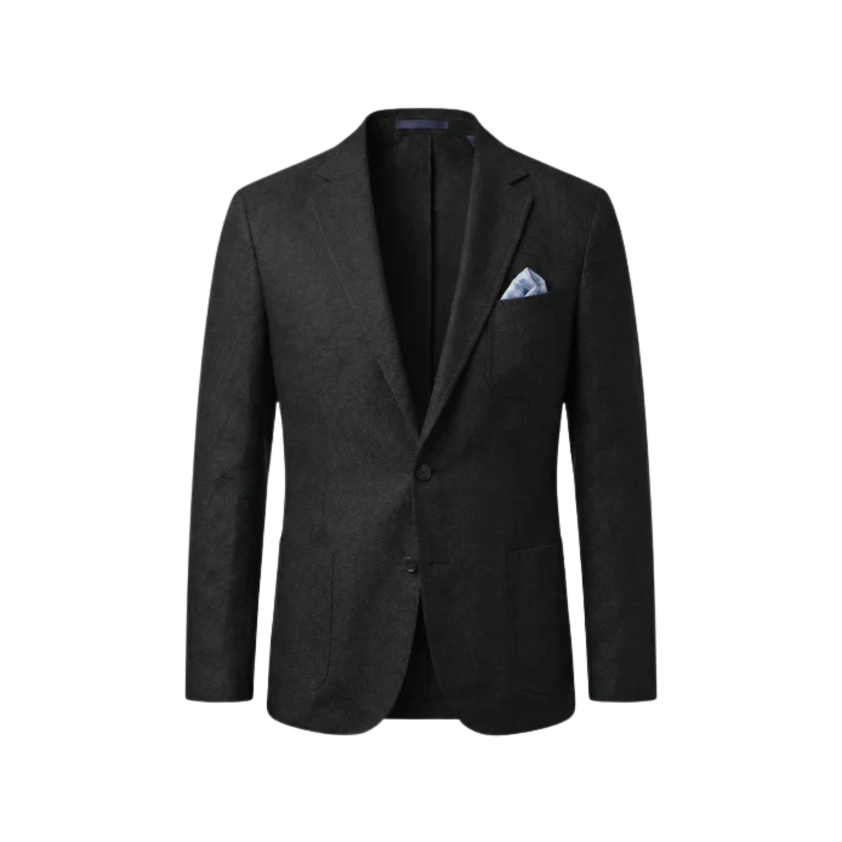Men's blazer jacket — relaxed fit — office and everyday wear — Black