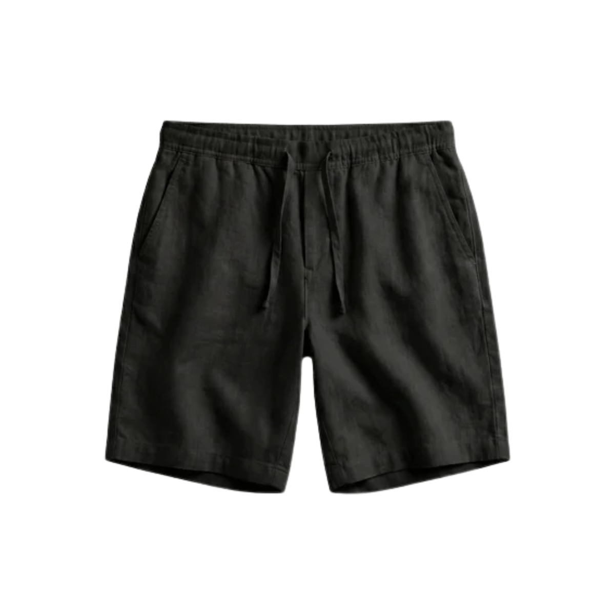Men's shorts — relaxed fit — beach and summer — Black