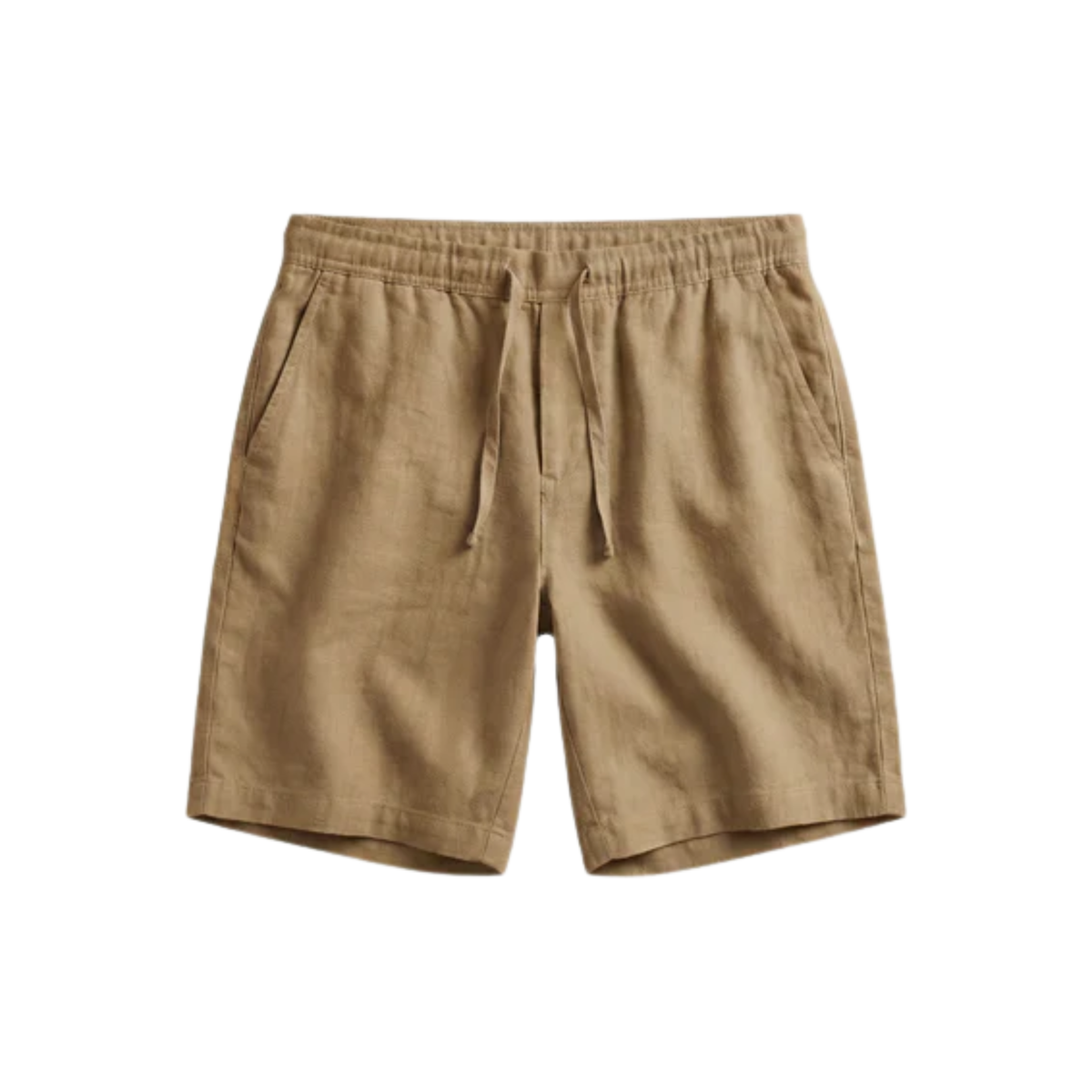 Men's shorts — relaxed fit — beach and summer — Khaki