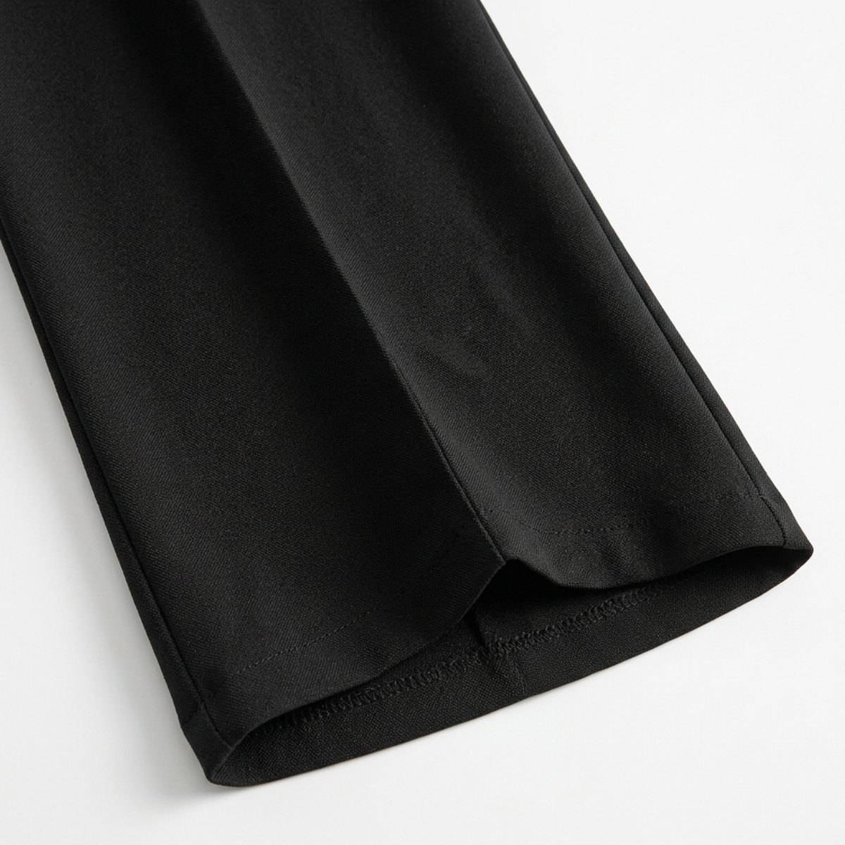 Women's high-waisted jumpsuit — wide legs and sweetheart neckline — product view