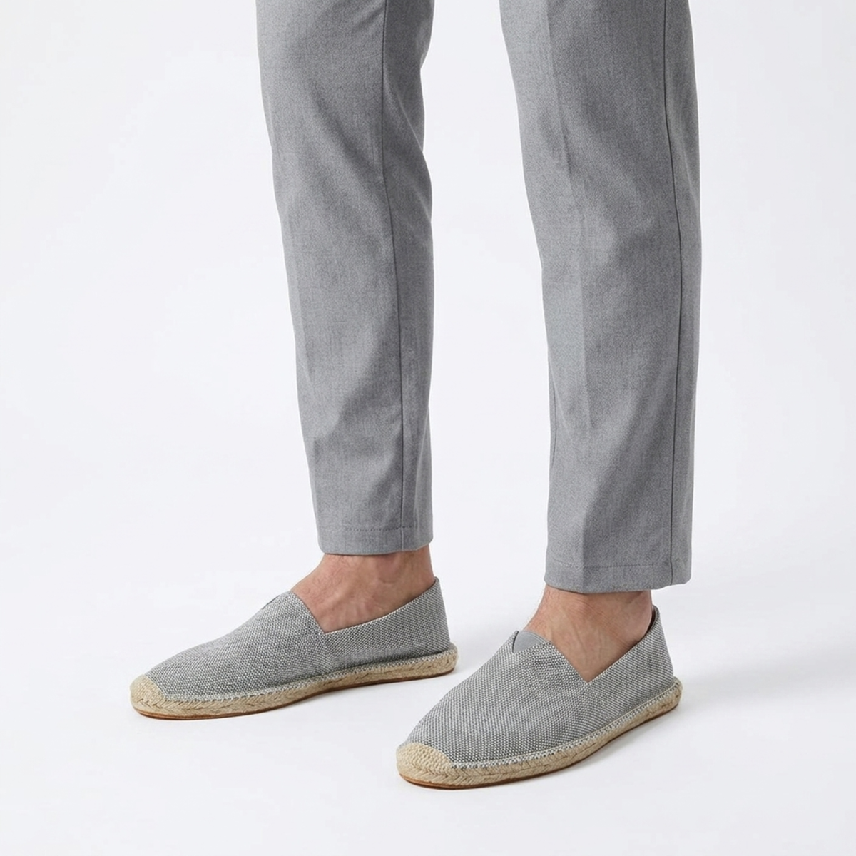 Espadrilles für Herren aus Canvas zum Hineinschlüpfen — Produktansicht