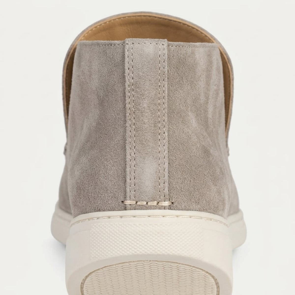 Men's high moccasins — slip-on ankle boots — casual chic office style — product view