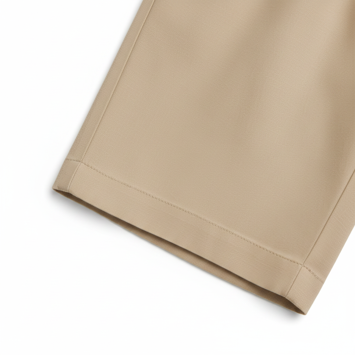 Shorts for Men with Elastic Waist and Relaxed Straight Cut — product view