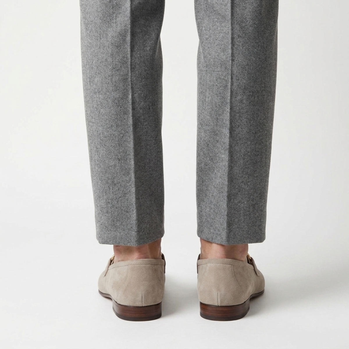 Men's Loafers — Bit Detail — Office and Formal — Beige