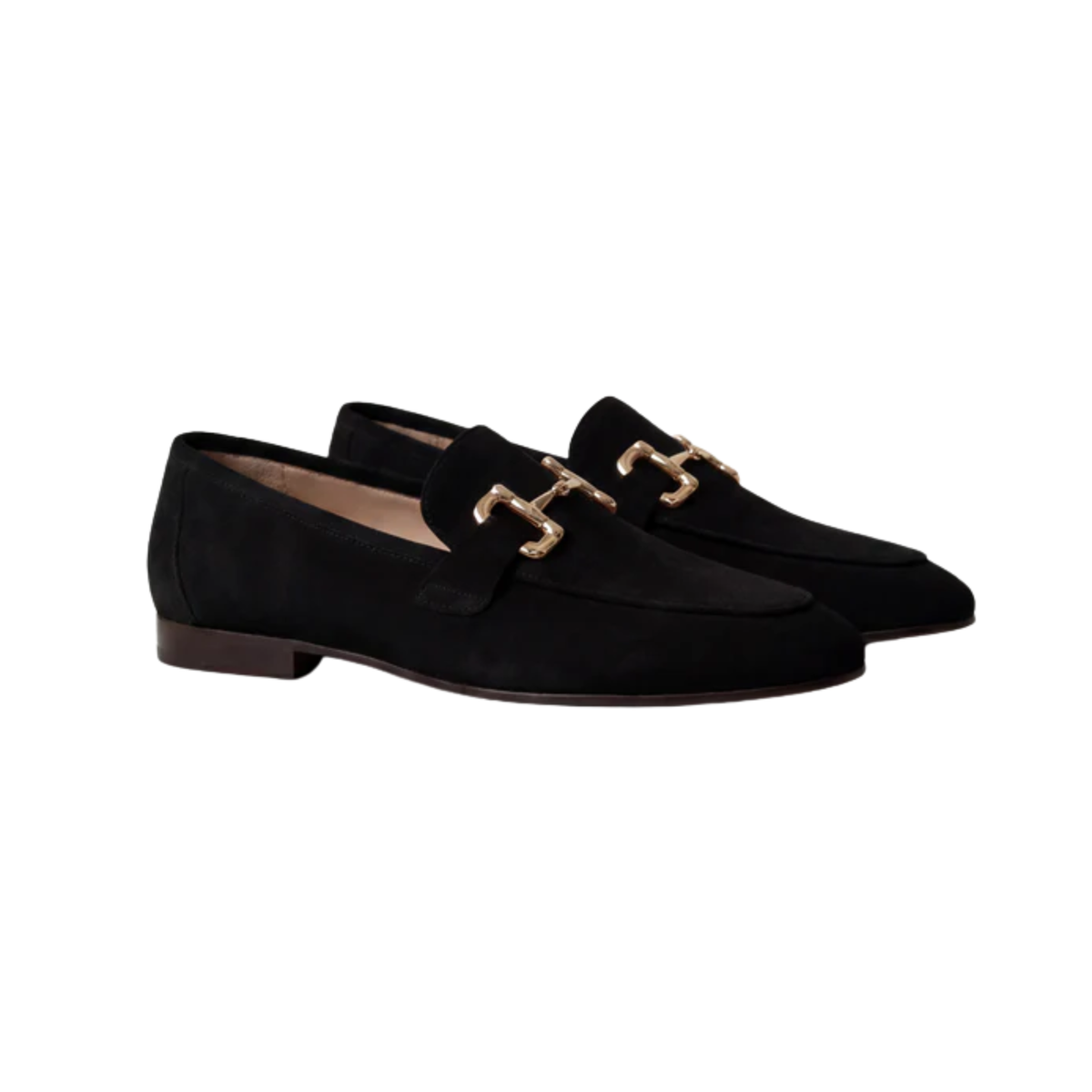 Men's Loafers — Bit Detail — Office and Formal — Black