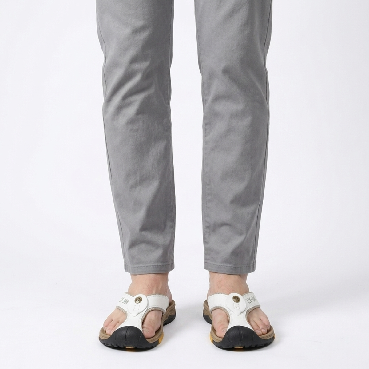 Men's Beach Flip-Flops — Thong Sandals — Summer — product view