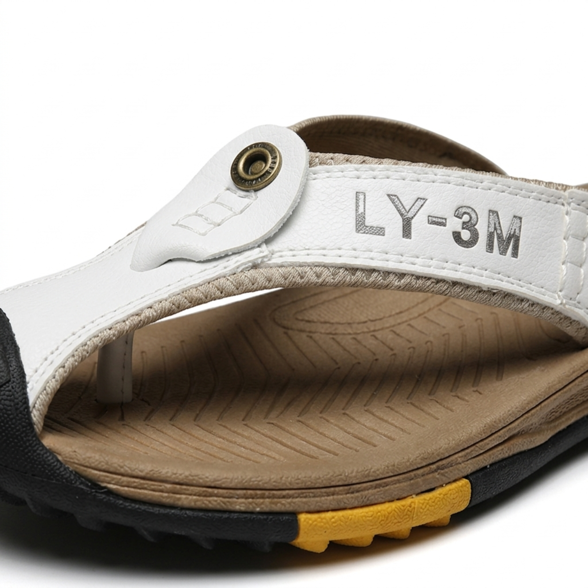 Men's Beach Flip-Flops — Thong Sandals — Summer — product view
