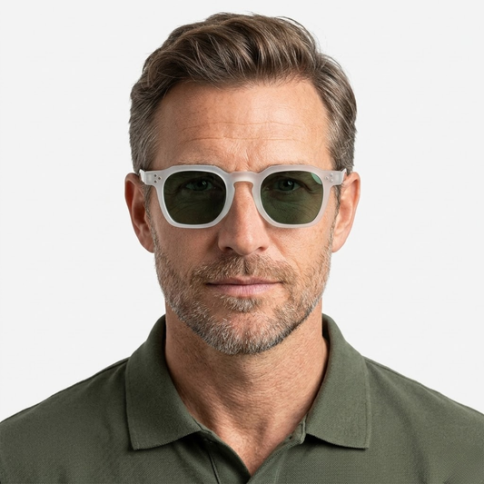 Square Sunglasses with Frame — product view