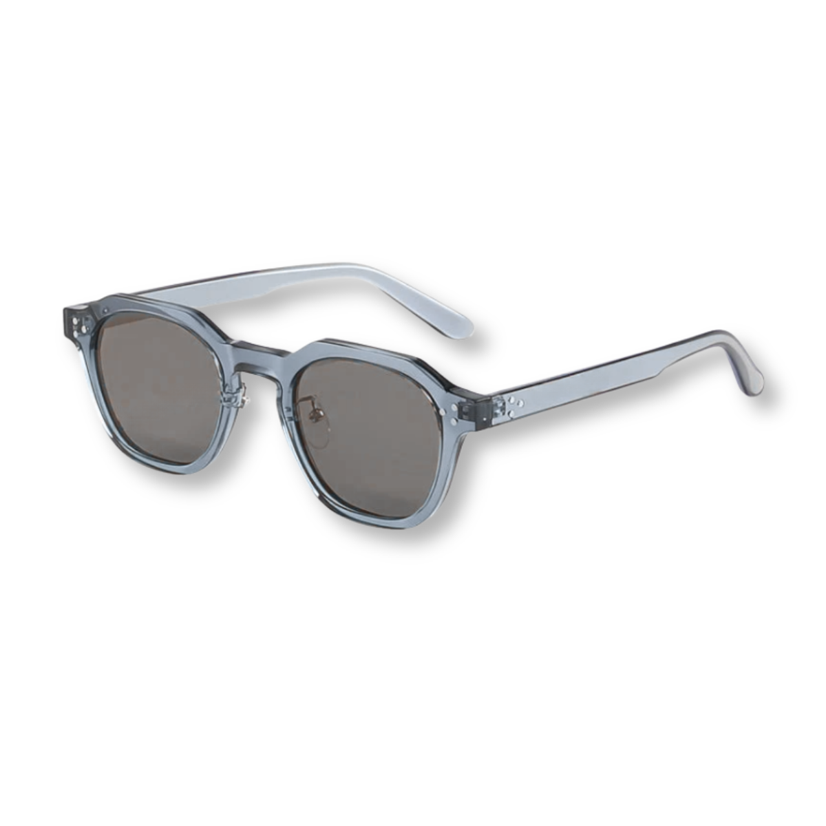 Hexagonal Sunglasses with Frame and Double Bridge — product view