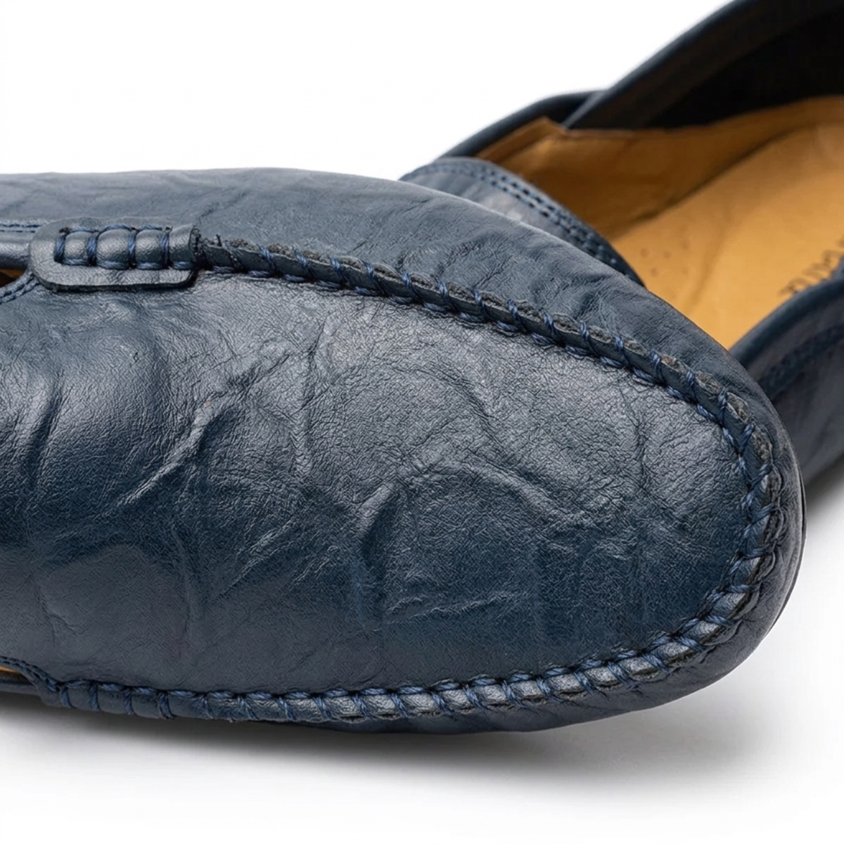 Men's moccasins — foldable heel — travel and casual style — product view