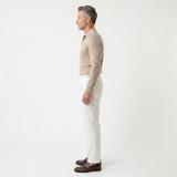 Men's dress pants — double pleat — formal ceremonies — Ivory