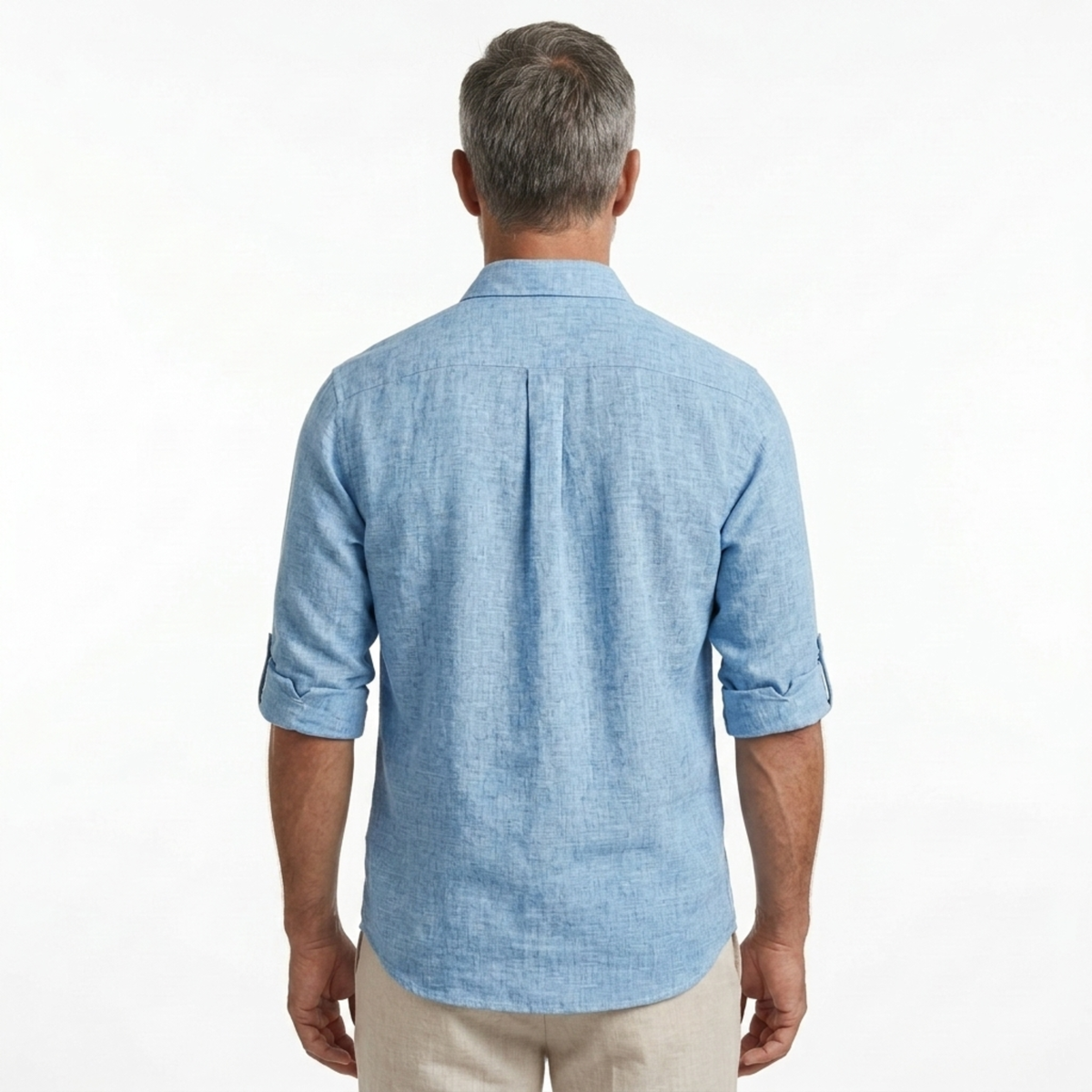 Men's short-sleeve polo — vacation — product view