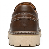Slip-on shoes — sturdy and flexible sole — everyday use — Brown