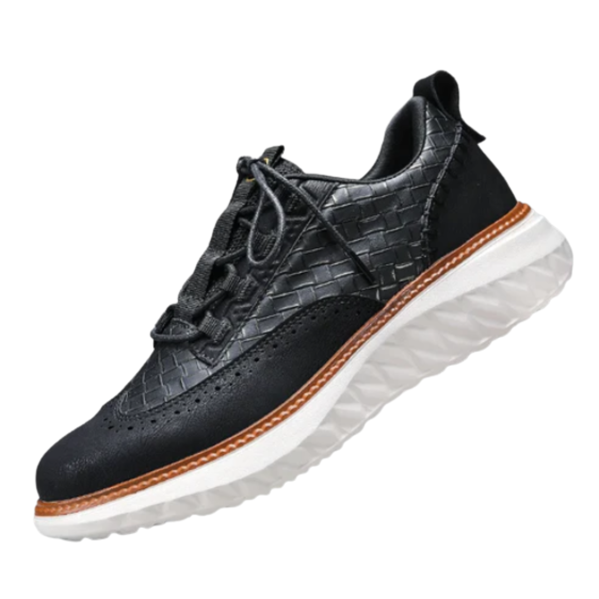 Sneakers — comfortable walking shoes — casual — Black
