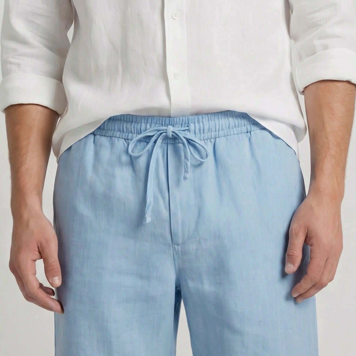 Men's short pants | lightweight vacation bottoms — product view