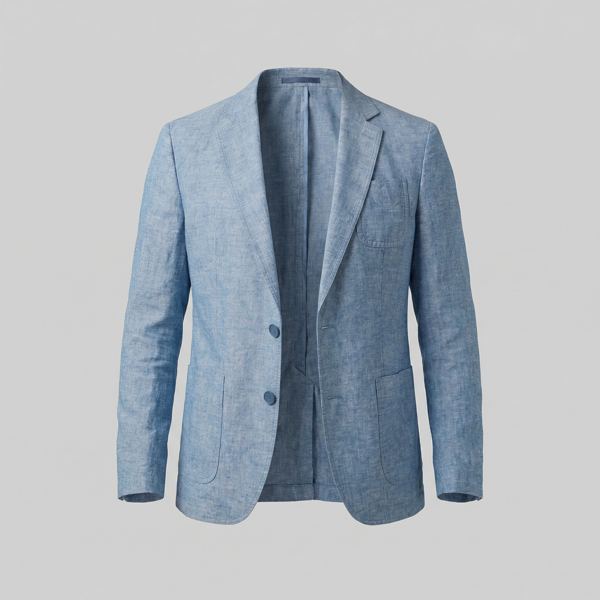 Men's jacket | elegant holiday blazer — Light Blue