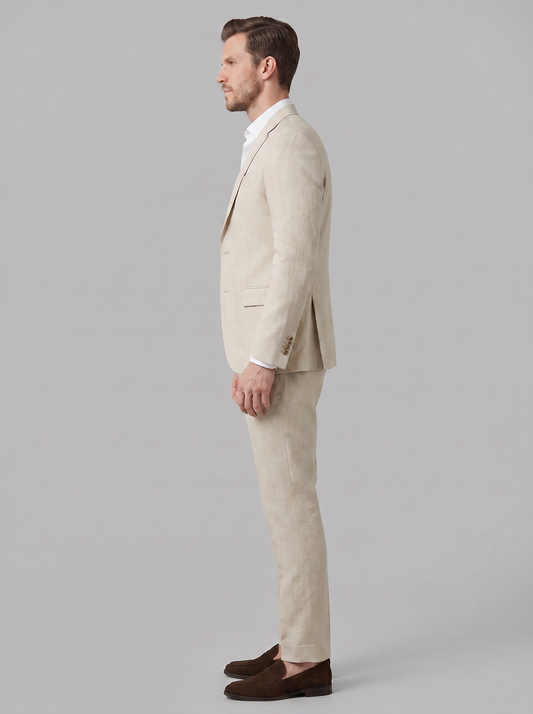 Suit set | men's formal wear — Beige