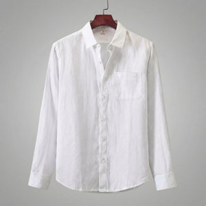 Men's top | classic summer shirt — White