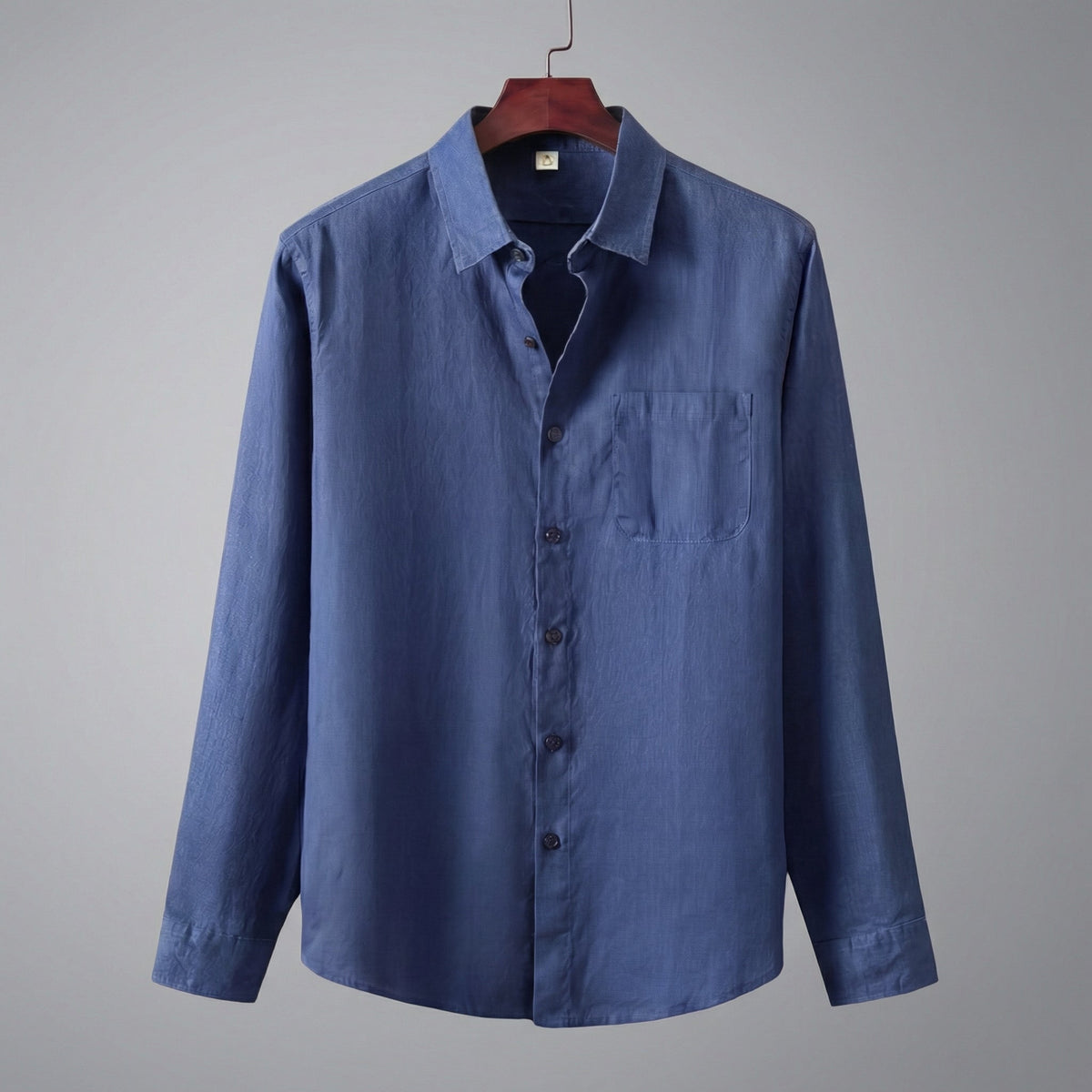 Men's top | classic summer shirt — Blue