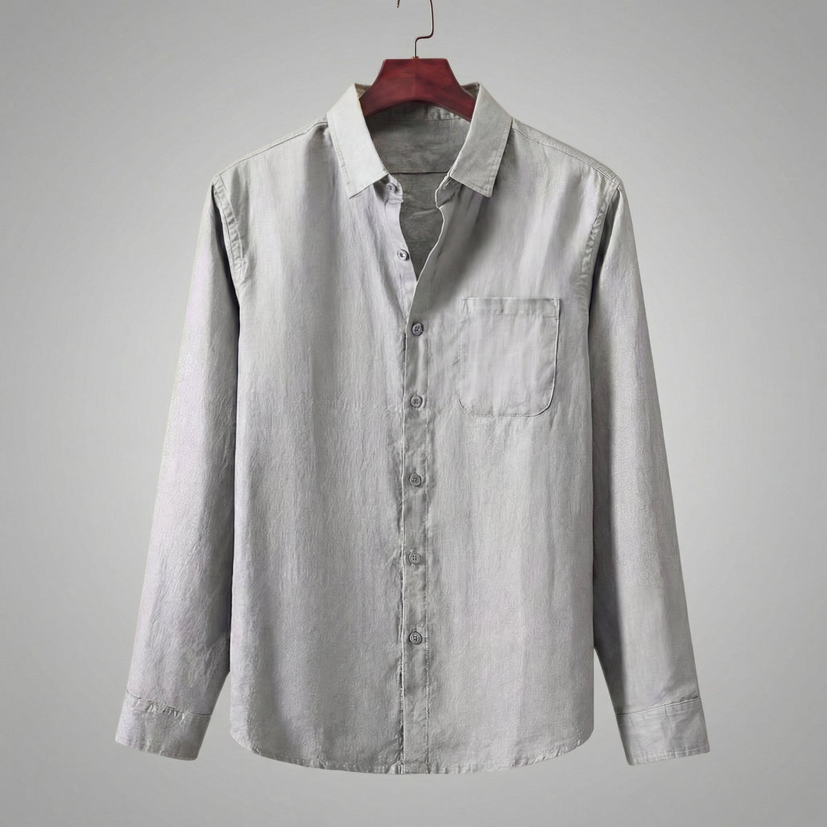 Men's top | classic summer shirt — Grey