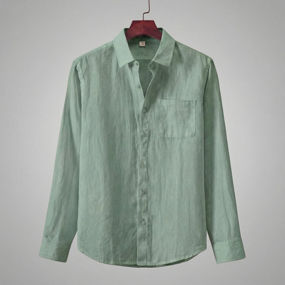 Men's top | classic summer shirt — Green