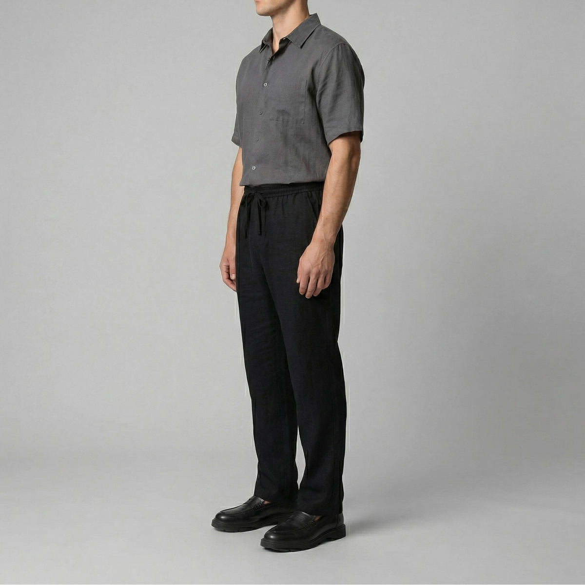 Slim pants | men's beach bottoms — product view