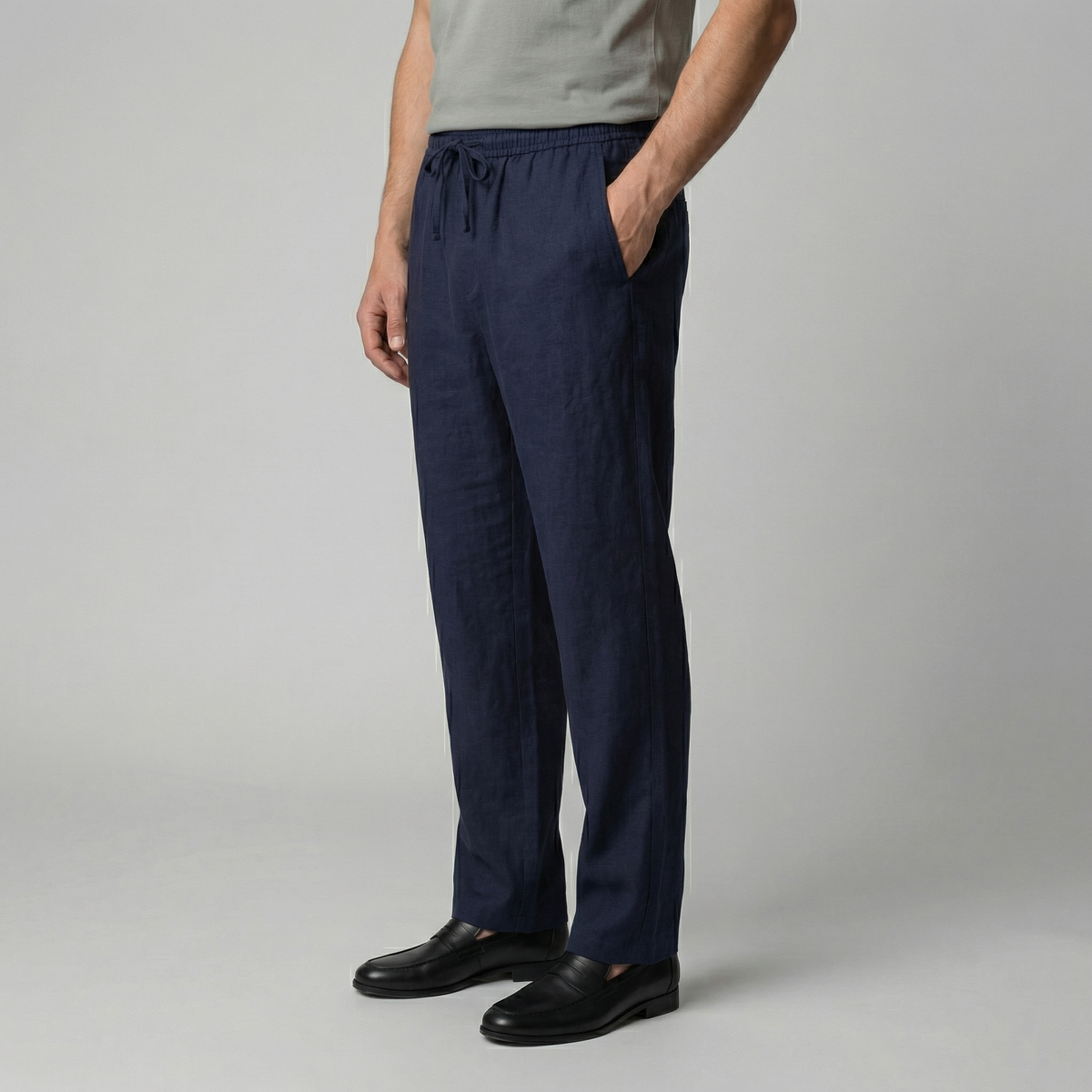 Slim pants | men's beach bottoms — product view