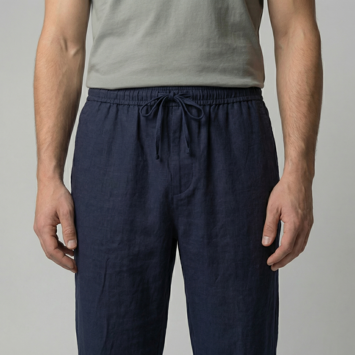 Slim pants | men's beach bottoms — product view