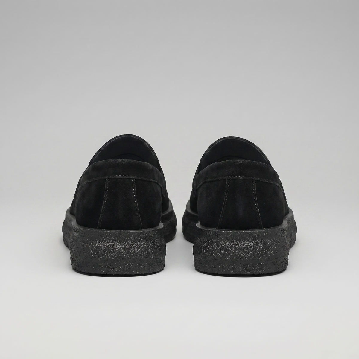 Men's slip-on shoes | classic moccasin — Black