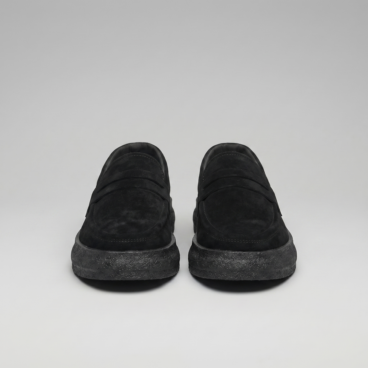 Men's slip-on shoes | classic moccasin — Black