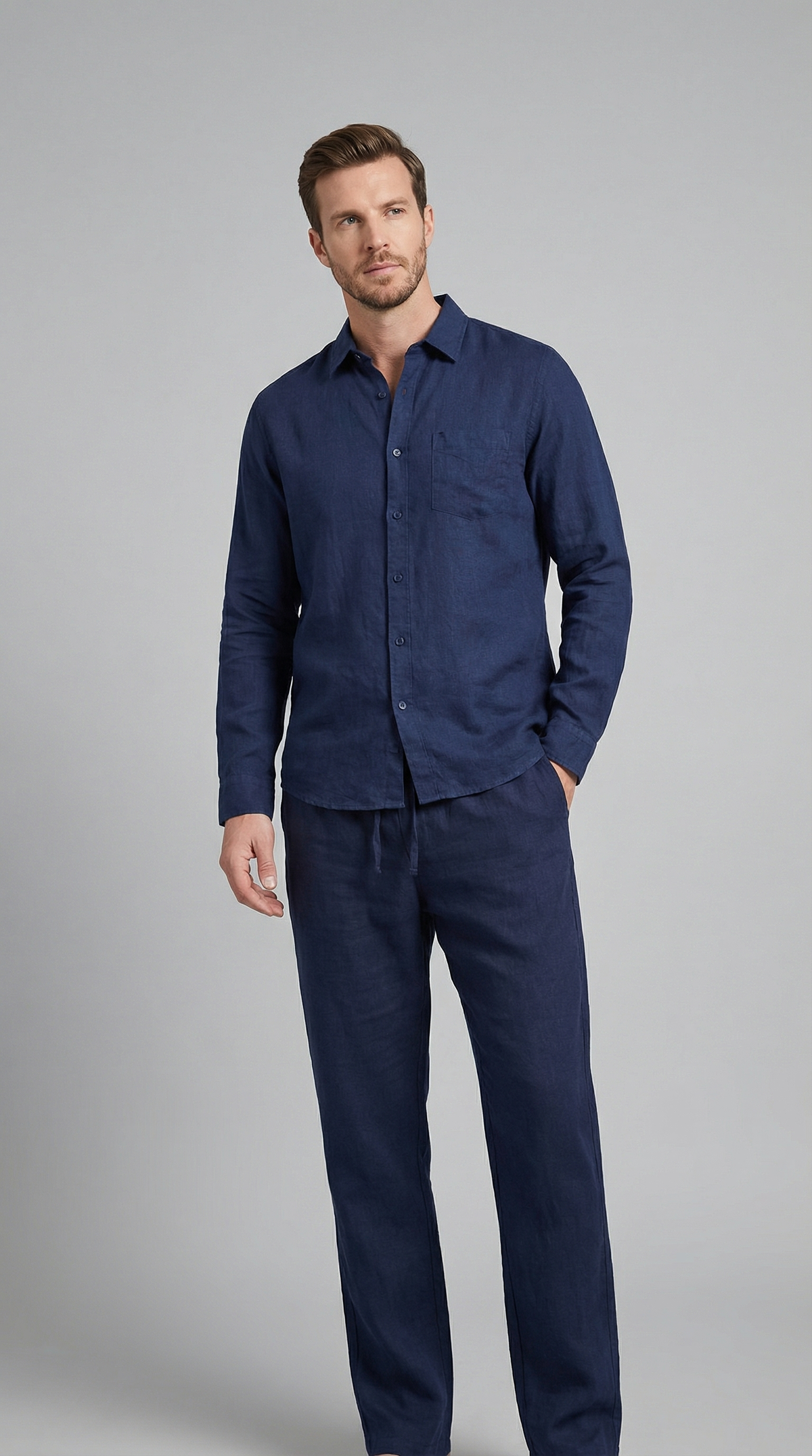 Two-piece clothing | summer set — Navy