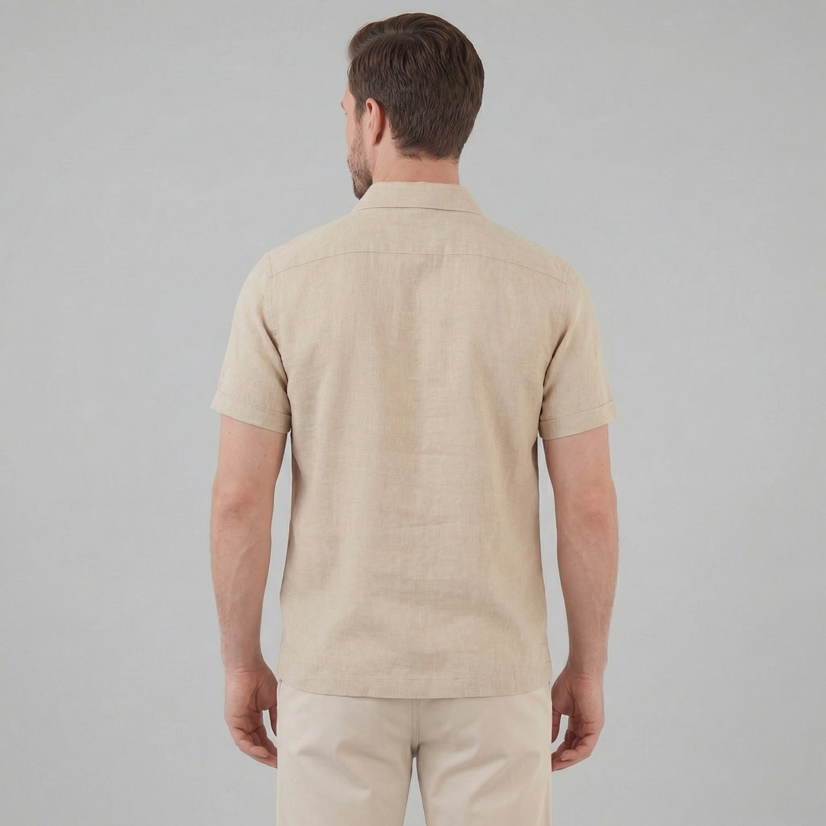 Summer high polo | lightweight knitwear garment — product view