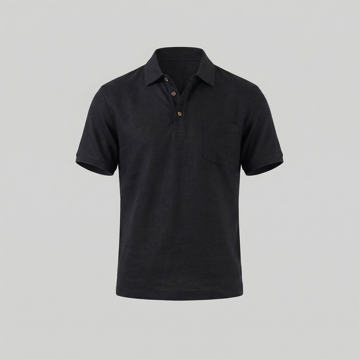 Summer high polo | lightweight knitwear garment — product view