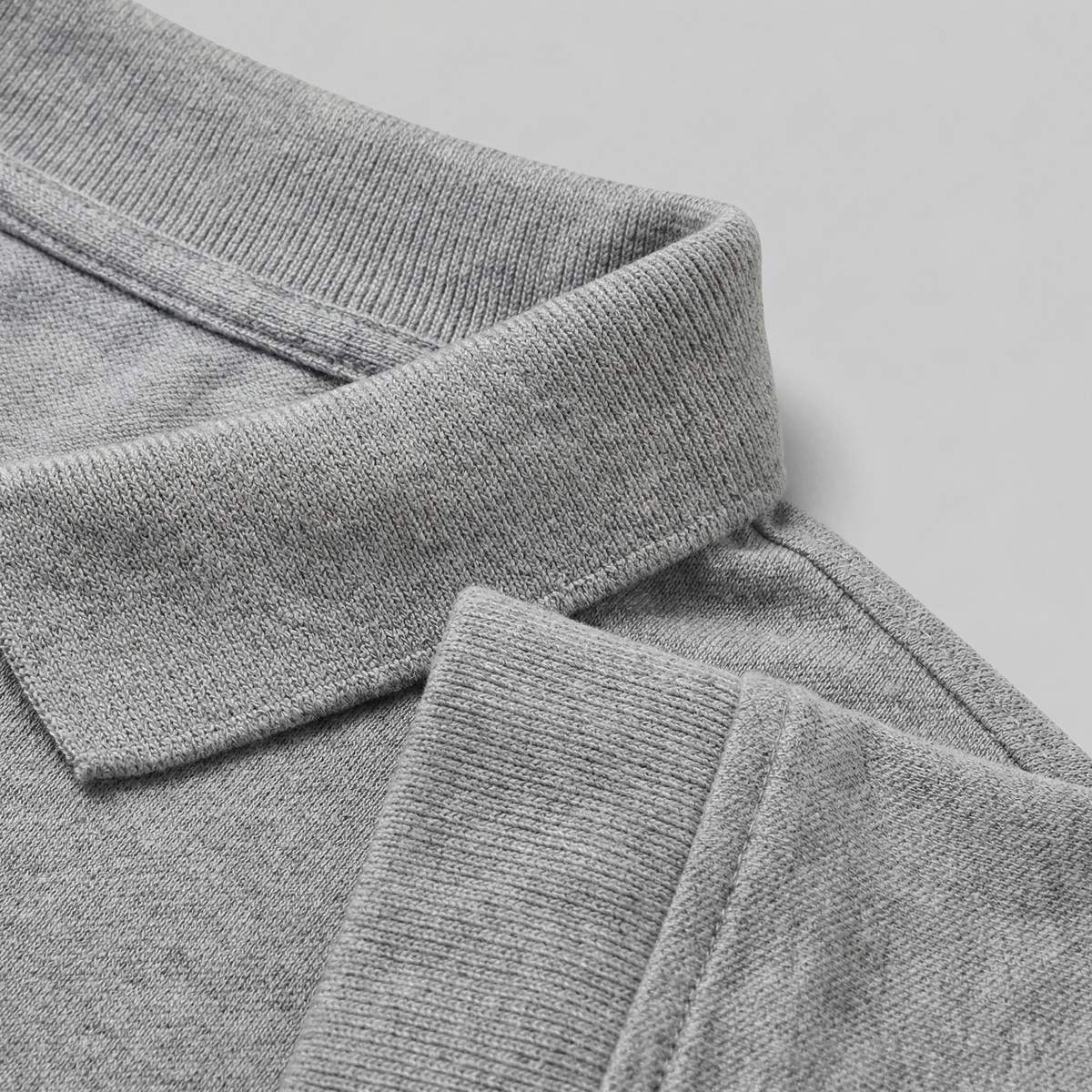 Summer high polo | lightweight knitwear garment — product view