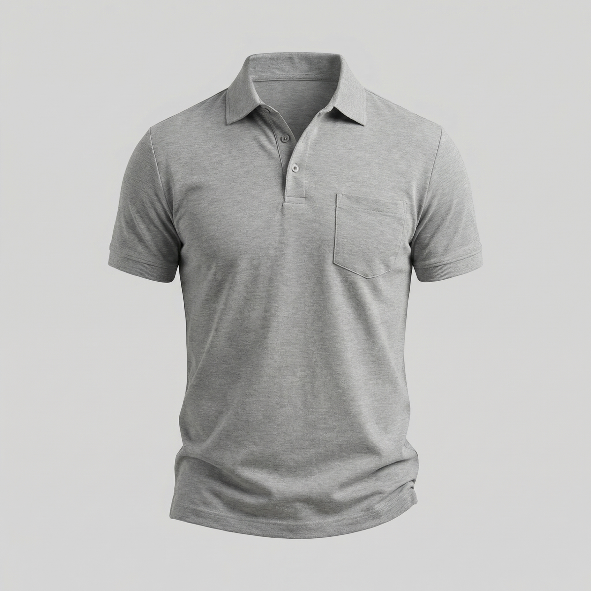 Summer high polo | lightweight knitwear garment — product view