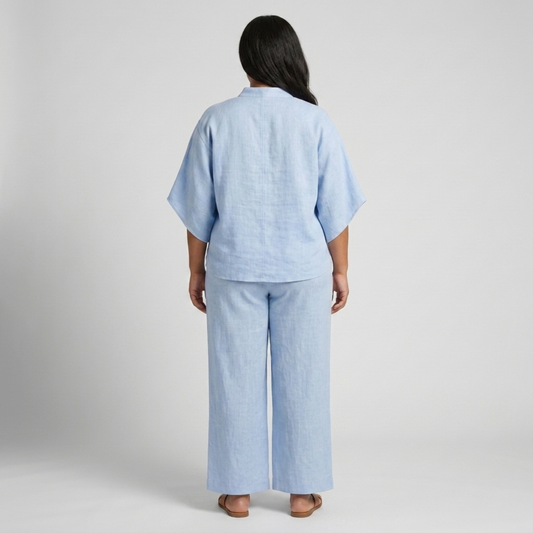 Plus size two-piece set for women — product view