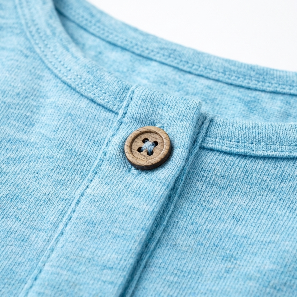 Plus Size Round Neck Tank Top for Women – Button Detail — product view
