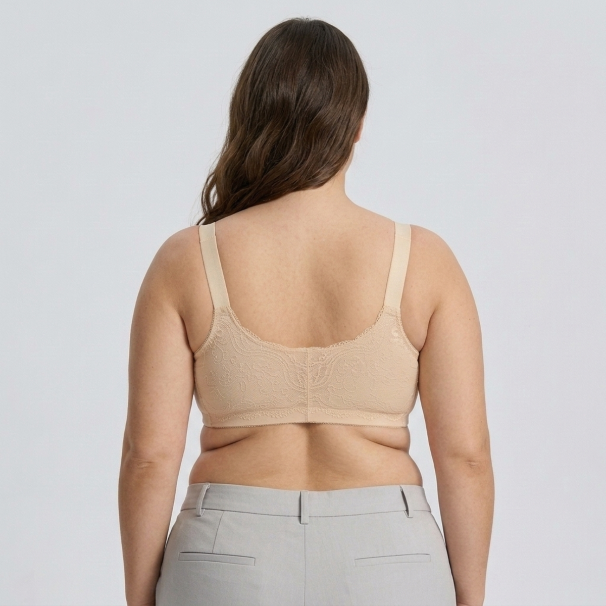 Plus Size Women's Front Closure Wireless Bra — image 2