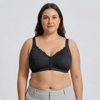 Plus Size Women's Front Closure Wireless Bra — image 6