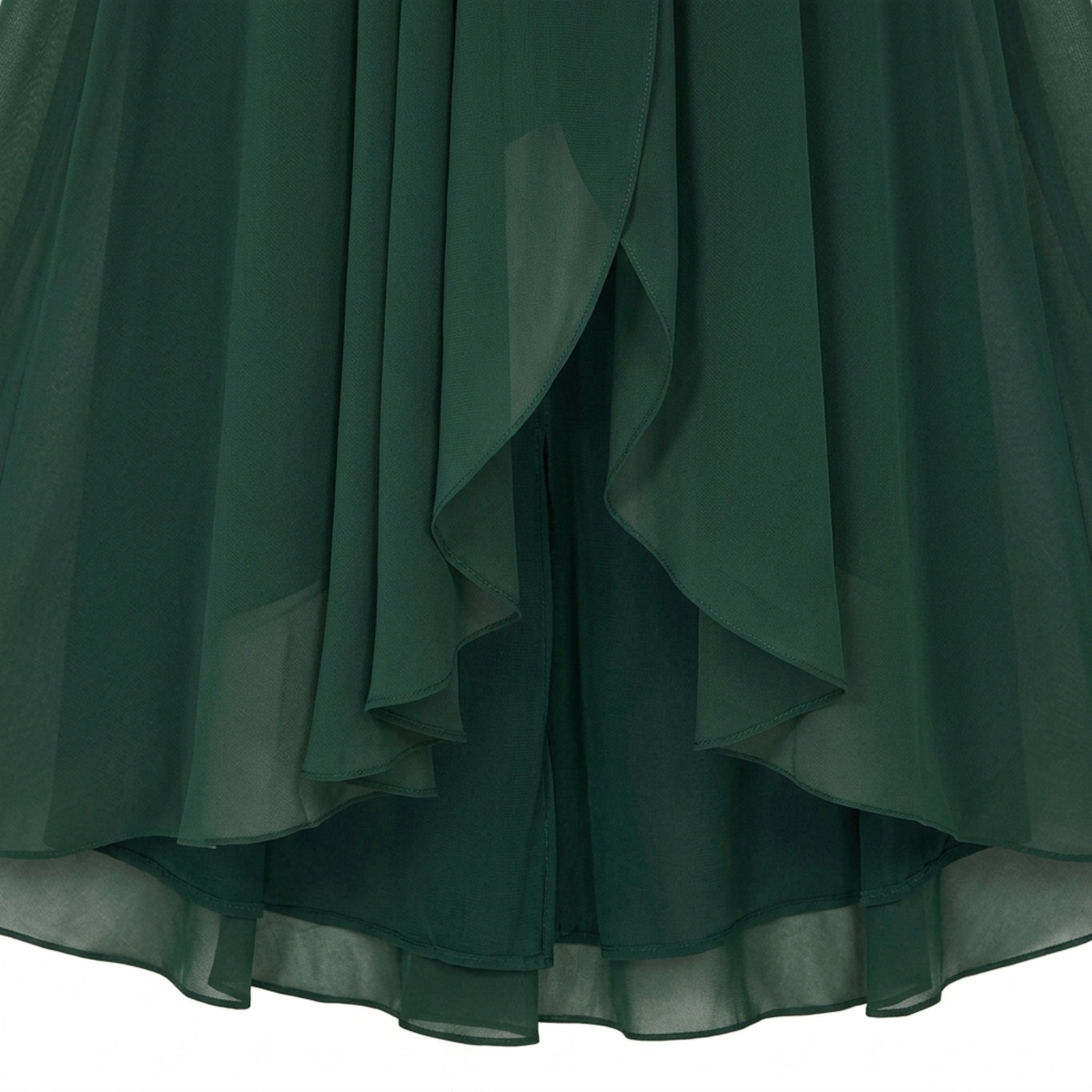 Plus Size Off-the-Shoulder Evening Dress with Slit — product view