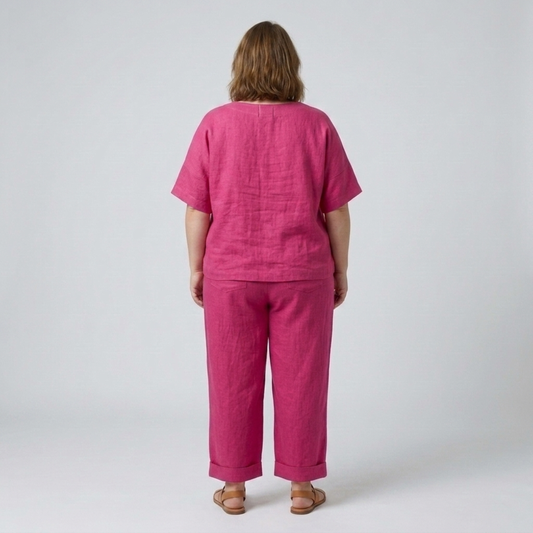 Plus Size Pants Set for Women — product view