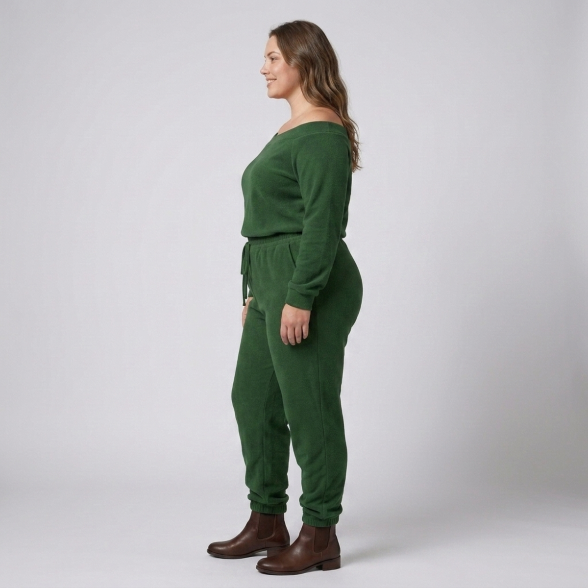 Casual Plus Size Two-Piece Set — product view