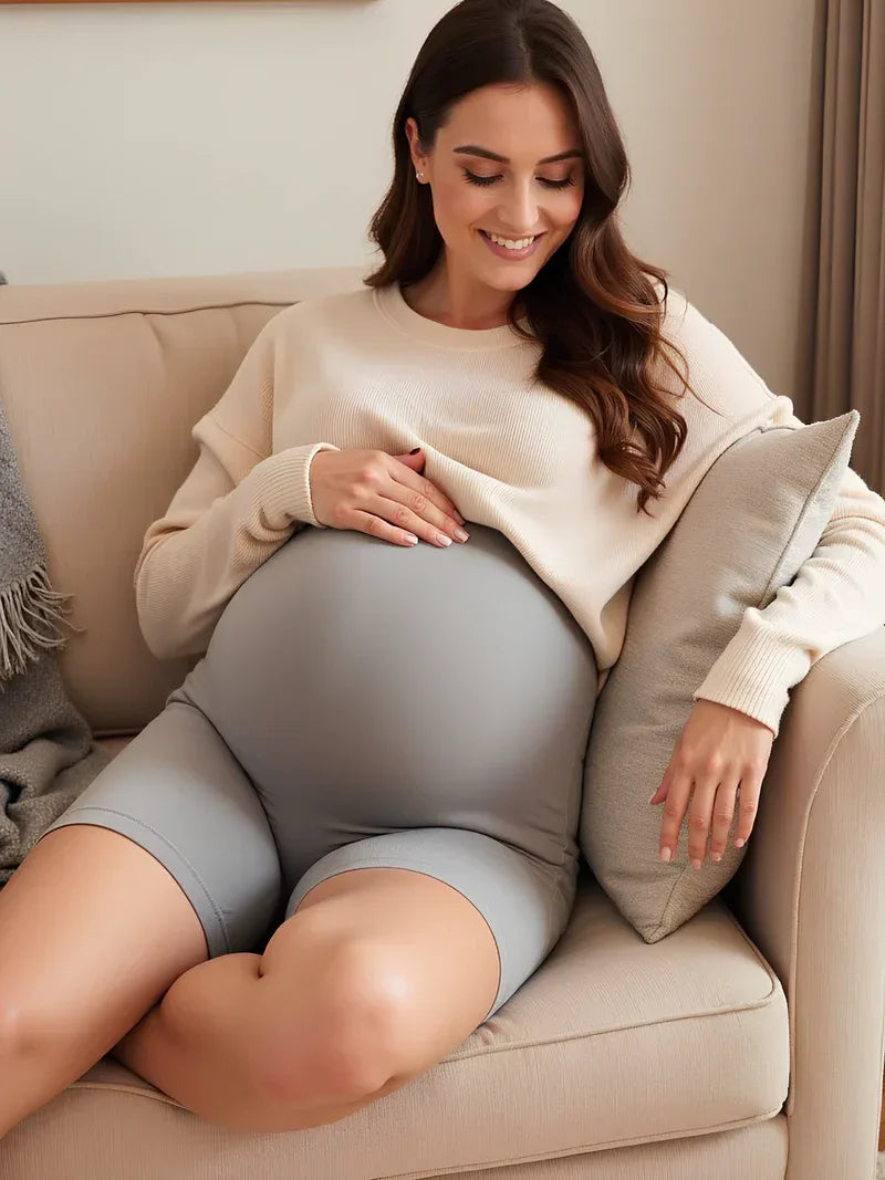 Short pregnancy support high waist — product view