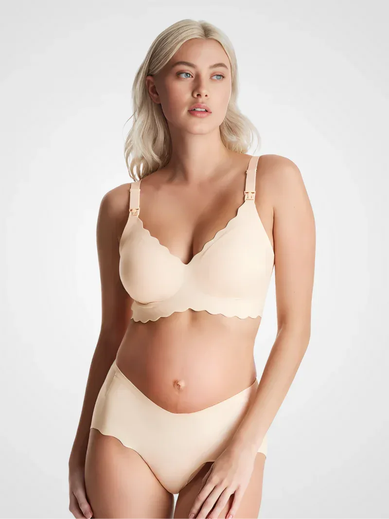Seamless nursing bra — image 4