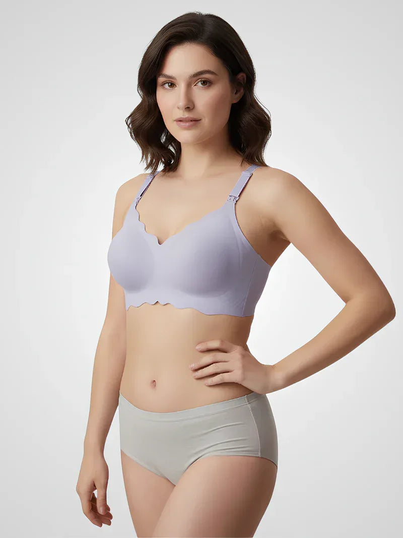 Seamless nursing bra — image 6