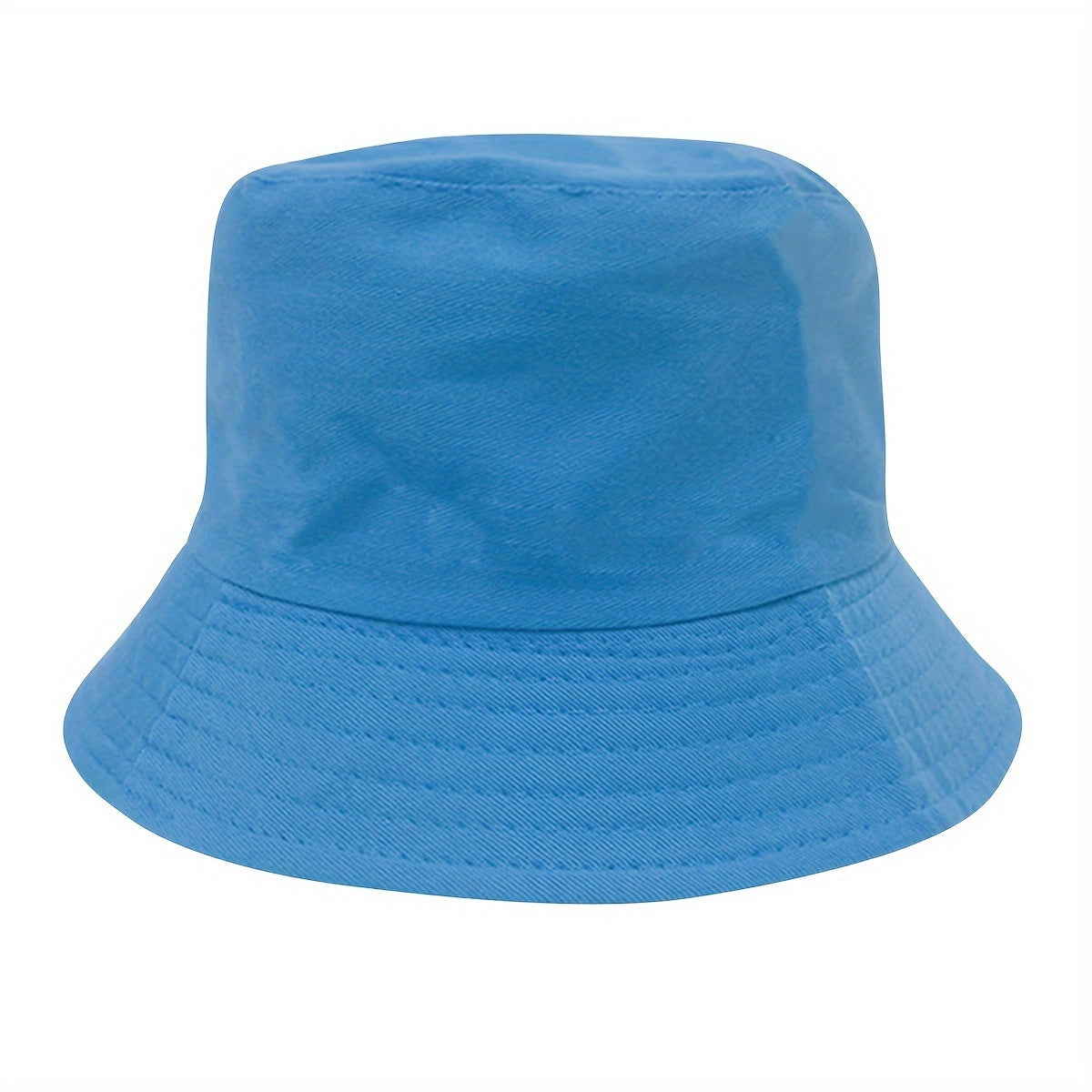 Unisex Fisherman Hat - Visor with Stitching - Casual Travel Style — Lake Blue
